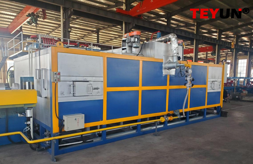 aluminum muti billet heating shear