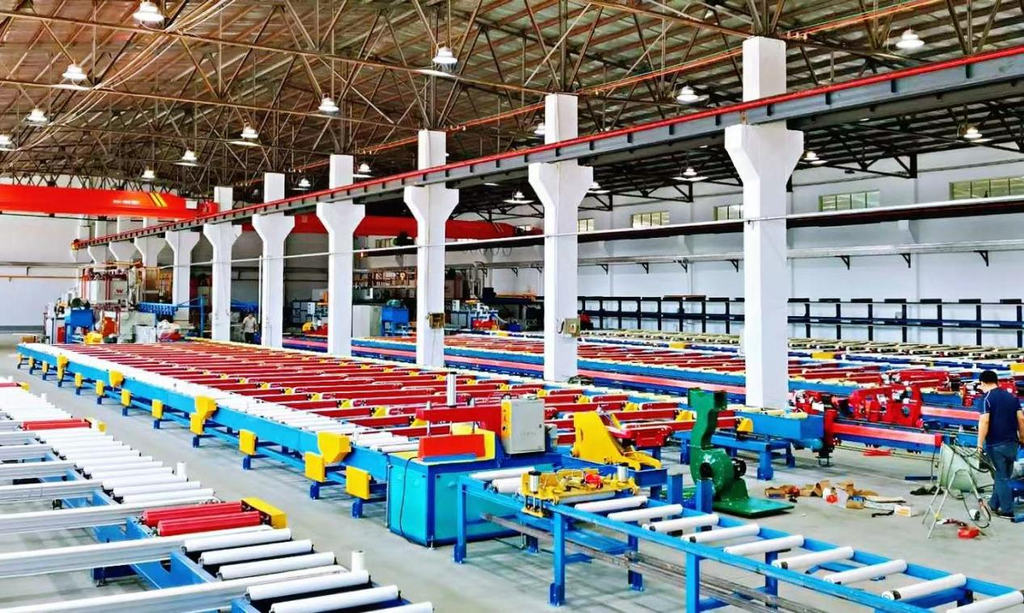 aluminum extrusion cooling table