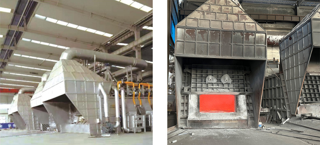 aluminum billet casting furnace