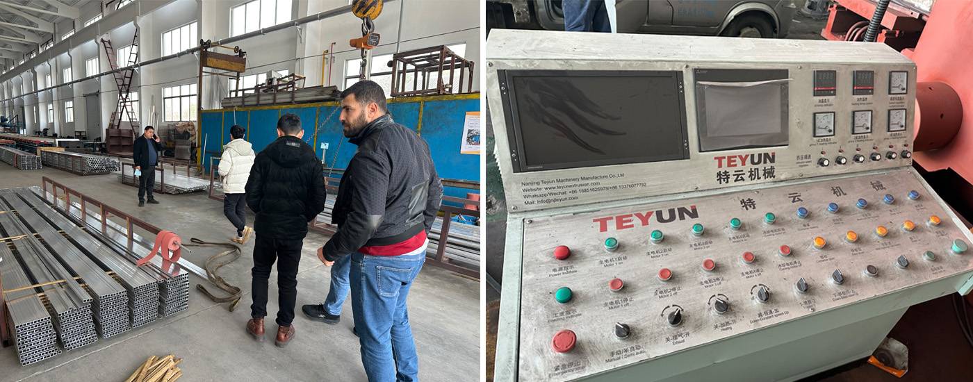 aluminum extrusion press machine