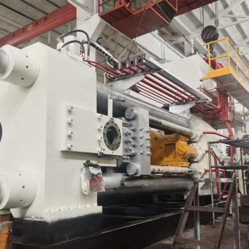 Automatic hydraulic aluminum extrusion machine