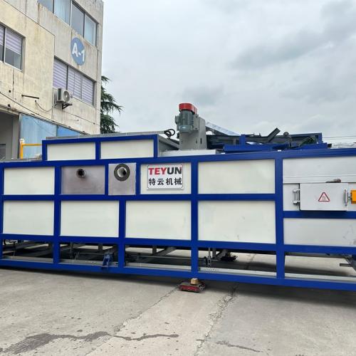 Heating aluminum billet furnace