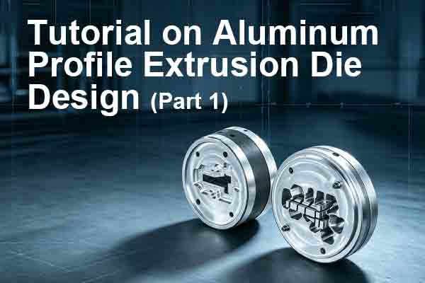 Tutorial on Aluminum Profile Extrusion Die Design (Part 1)