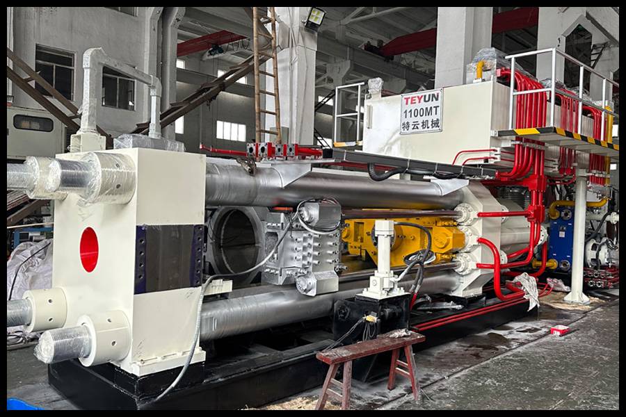 1100Ton Aluminum extrusion press machine is shipping to Indonesia