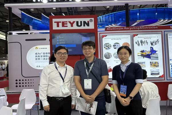 Teyun attends the ALUMINUM CHINA 2026 in Shanghai.