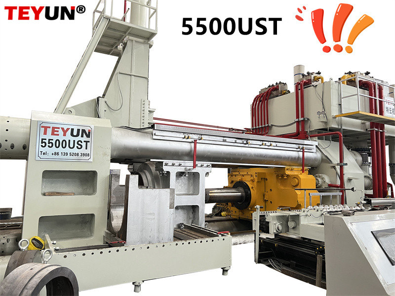 TEYUN Heavy Duty 5500UST Aluminum Extrusion Press Machine