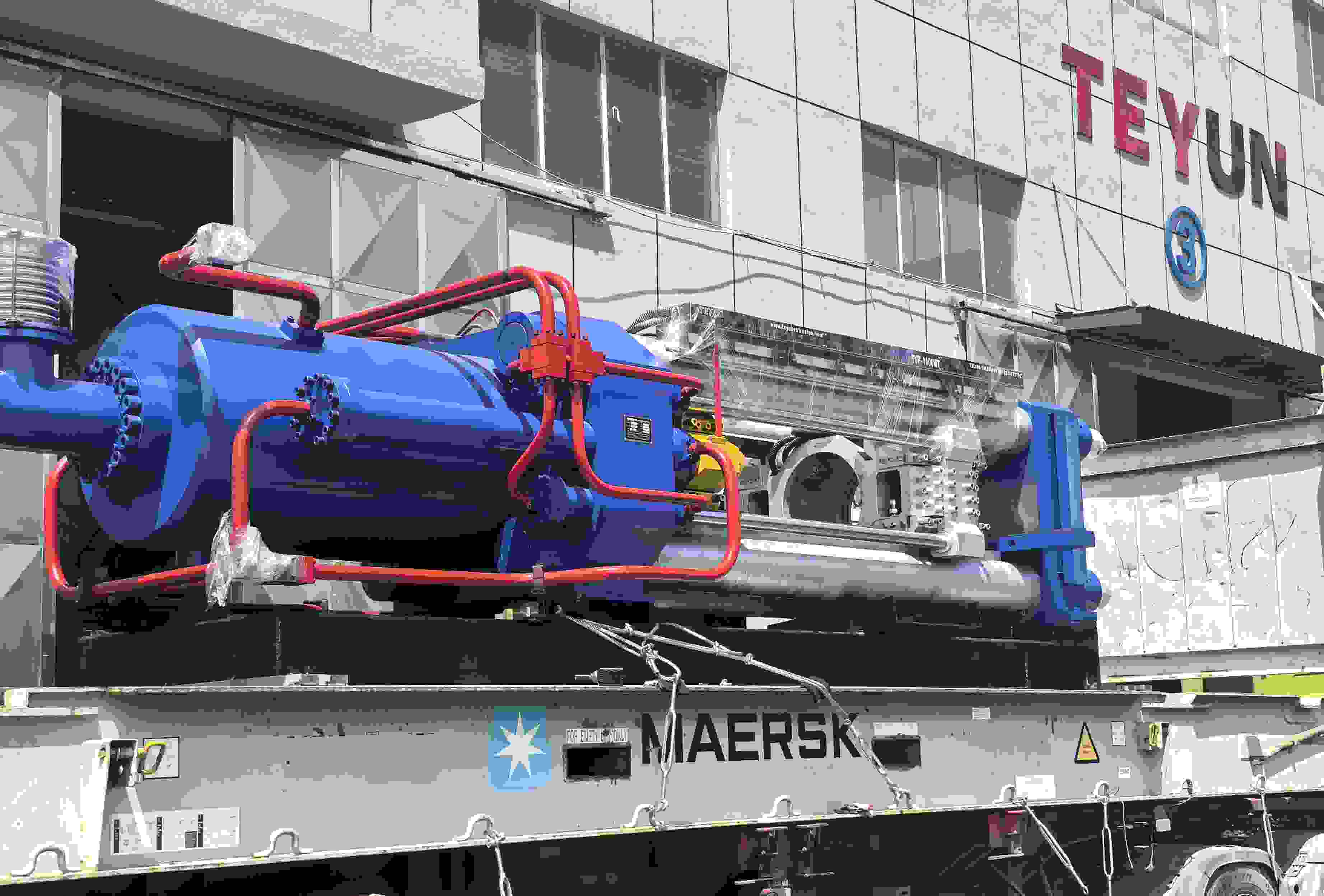 Teyun Ships Second 1100T Extrusion Line to Georgia