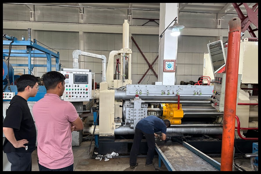 Welcome Mr.Chetan visit our factory